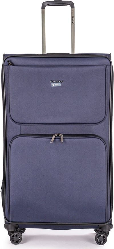 STRATIC Bendigo Light - zachte koffer - extra groot - 84x47x27 cm - 3,3 kg - 120 L - Navy