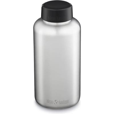 Klean Kanteen Classic Wide Single Wall 1900ml - Loop Cap Brushed Stainless