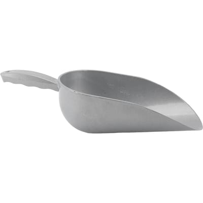 Pelle à nourriture pour animaux Alliage d'aluminium Pelle polyvalente pour céréales pour volaille chèvre bétail porc chien chat