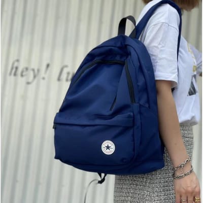 Schooltas Dames Rugzak Dames Rugzak Koreaanse Versie Eenvoudige Schooltas voor Jongens blauw