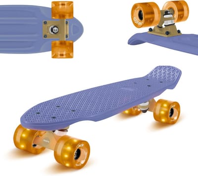 Mini Cruiser Skateboard voor Jongeren en Volwassenen - Robuust & Veilig