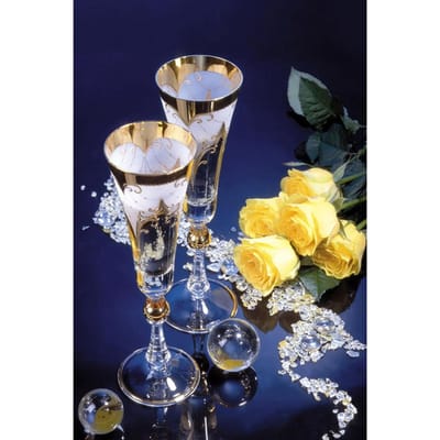 Kit de Point de Croix DIY Broderie Diamant Cristal Tasse Peinture Diamant Mosaïque Décoration Intérieure 20X30CM gray