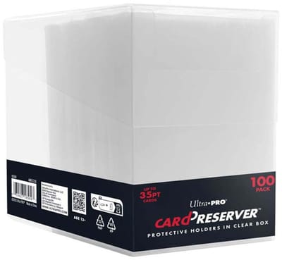 Ultra Pro - Sleeves Card Preserver Clear Box (100)