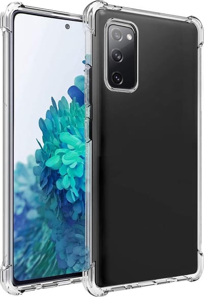 Hoesje Geschikt Voor Samsung Galaxy S20 FE hoesje siliconen shock proof case - S20 FE transparant TPU hoesje