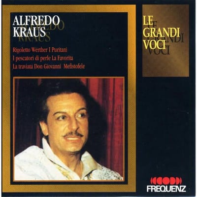CD ALFREDO KRAUS - Alfredo Kraus 046007 Frequenz 1995 Italië Klassiek Gebruikt brown