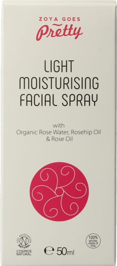 Zoya Goes Pretty Light moisterizing facial spray 50 Milliliter