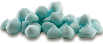 DEKORA - Potje kleine pastelblauwe suikermeringues 90 g