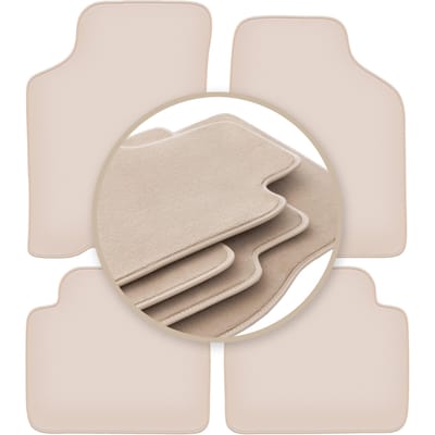 PREMIUM beige vloermatten voor: Kia Sephia I sedan 1994-1997
