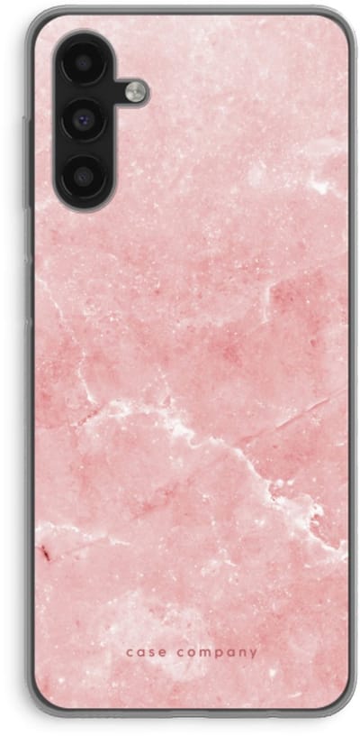Case Company® - Hoesje geschikt voor Samsung Galaxy A13 5G hoesje - Roze marmer - Soft Cover Telefoonhoesje - Bescherming aan alle Kanten en Schermrand