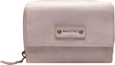 Maître Leren Portemonnee Steinbach Dagrete Purse Lightgrey Grijs