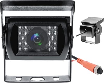 Achteruitkijkcamera - Parkeerhulp Camera - Veilig Parkeren - Waterdicht IR Nachtzicht - Groothoek Lens - Zwart