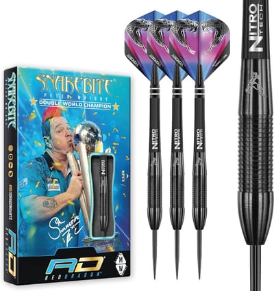 Professionele Steeltip Tungsten Dartpijlen 22 of 26g met Vluchten en Schachten