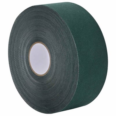 vidaXL - Kunstgrasband - zelfklevend - Groen - 5 - cm - x - 20 - m - Niet-geweven - stof