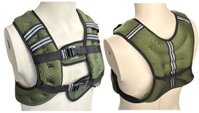 Padisport Gewichtsvest 12 kg - gewichtsvest - Weighted Vest - verzwaringsvest - Weight Vest - groen