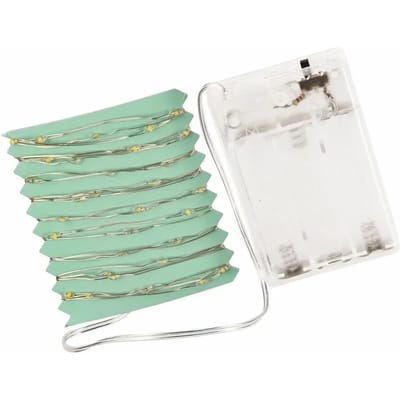 Warme gloed LED string licht Rex London