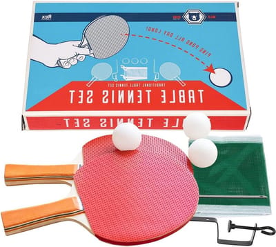 Tafeltennisset - Ping Pong Set - Spel met vrienden - Inclusief net en houders - 247 cm rackets - Niet gespecificeerd