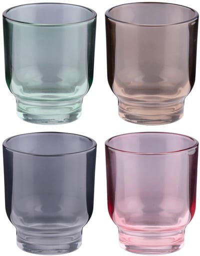 Candle holder plain Ø7xh8,5cm