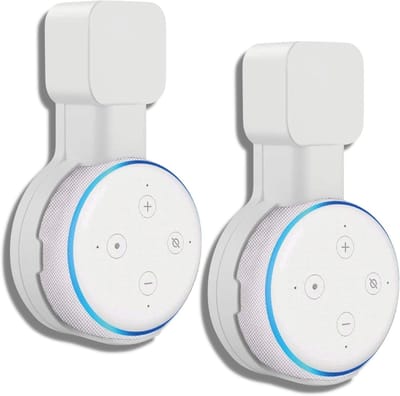 Luidspreker Wandhouders - Slimme Speaker Beugels - Ruimtebesparend Ophangen - Stabiele Bevestiging - Compact Ontwerp - Wit