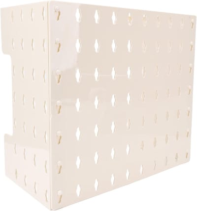 Gasverwarmingswaterpijpafdekking voor Keuken Decoratie - Eenvoudige Installatie en Pegboard Weergave, Ideaal voor Thuisgebruik en Stijlvolle Interieurs