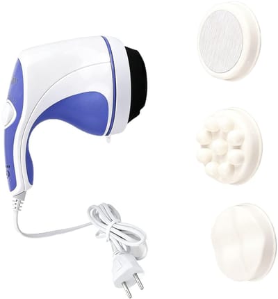Dailygoods- Massageapparaat Draagbaar - Handheld Cellulitis Verwijderaar - Bevordert Doorbloeding - 220 V - Krachtige Motor - Verbeterde Huidelasticiteit - Cellulitisverwijderaar