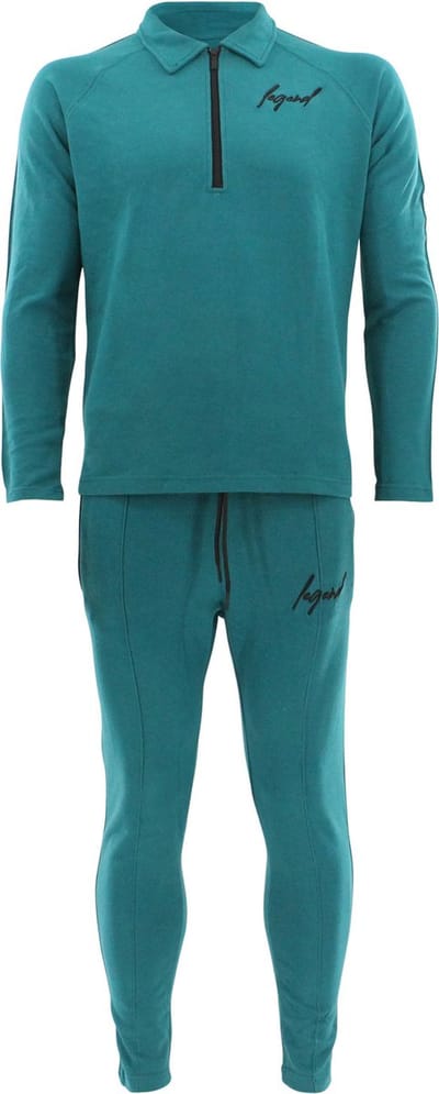 Suit LA Luxe Lounge petrol heren/dames katoen XXL