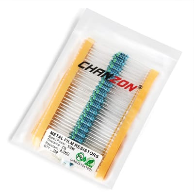 100 stuks Metalen Film Weerstanden 4.7K Ohm 0.5W 1% Tolerantie Elektronische Componenten
