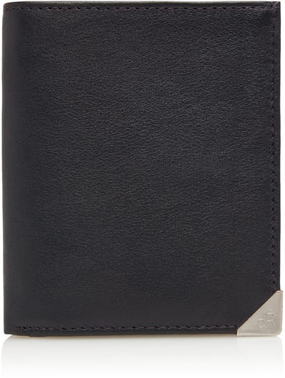 Portefeuille heren volnerf rundleer | Billfold portemonnee heren | Heren portemonnee leer |Portefeuille heren pasjeshouder | RFID portemonnee | Cadeau mannen | 15500