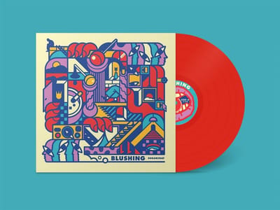 Blushing - Sugarcoat (LP) (Coloured Vinyl) (Limited Edition)