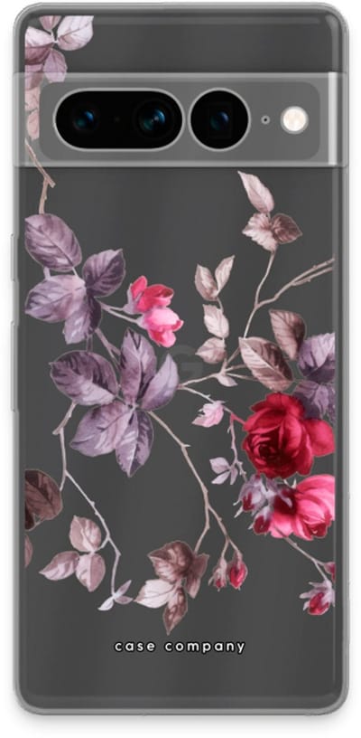 Case Company® - Hoesje geschikt voor Google Pixel 7 Pro hoesje - Mooie bloemen - Soft Cover Telefoonhoesje - Bescherming aan alle Kanten en Schermrand