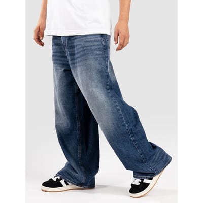 Empyre Sk8 Ultra Wide Jeans blauw