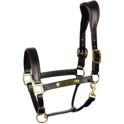 Anatomisch lederen halster voor paarden Harry's Horse
