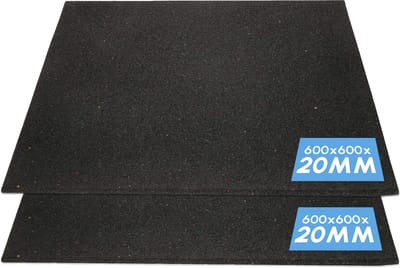 Bodo® 2 x Anti Trillingsmat Wasmachine en droger - 60x60x2cm
