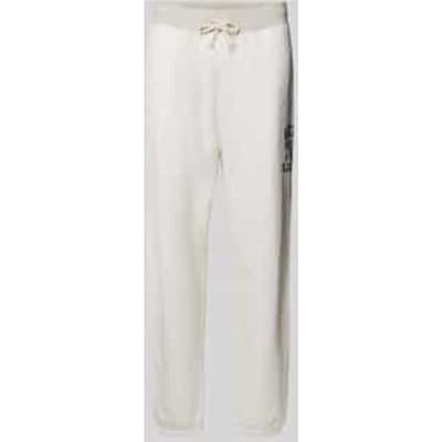 Regular fit sweatpants met elastische band, model 'ATHLETIC'
