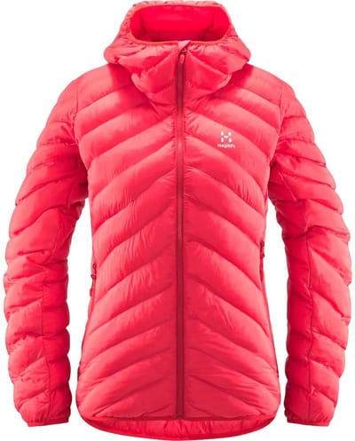 Haglöfs damesjas Sarna Mimic hood W ?ervená 144978