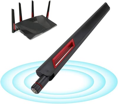 Set van 3 Dual Band WiFi Router Antennes 2.4G 5.8G 8dBi SMA Verbindingsstuk
