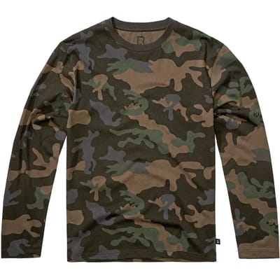 Brandit - Premium Longsleeve shirt - M - Groen