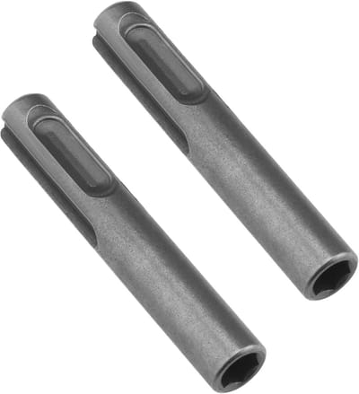 Dailygoods Boor Adapter - 1/4 Inch Hex Schacht - Duurzaam Chroom Vanadium Staal - Zilver - Magnetische Socket Driver - Geschikt voor Hamer Boren