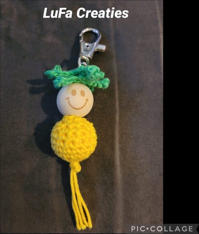 Sleutelhanger Gelukspoppetje Ananas
