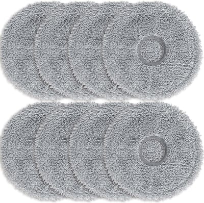 8 microvezel dweilpads geschikt voor Dreame L10s Ultra / L10 Ultra / L20 Ultra / L10s Pro Ultra Heat / X40 Ultra Complete & X10+ / X20+ Wet Vervangende doekjes