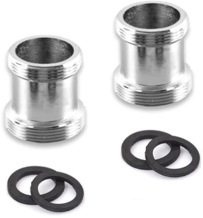 Cosensi - Brass Faucet Adapter - Waterkraan Adapter - Eenvoudige installatie - 16mm naar 22mm - Waterdicht - Geschikt voor verschillende kranen - S...