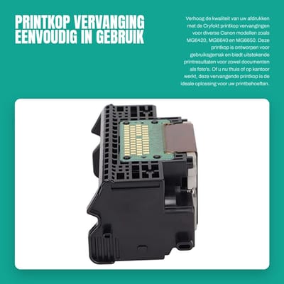 Dailygoods- Printkop Vervanger - Compact/ Lichtgewicht - Goede Afdrukkwaliteit - Beschermende Deksel - Brede Compatibiliteit - Eenvoudig te Gebruiken - Printkoppen