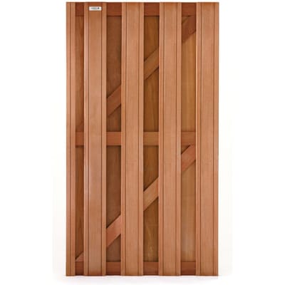Poort tuinpoort Bangkirai 180x100cm