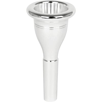 Tuba mondstuk Stevige duurzame messing constructie Vergulde muziekinstrument accessoires
