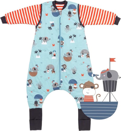 Slaapzak voor baby's - Het hele jaar door, 2,5 TOG, Afneembare Mouwen, Oeko-Tex Katoen