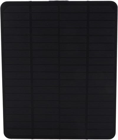 Zonnepaneel Module - Draagbare Lader - Buiten Stroom - Hoog Rendement Cellen - 6V 3W - Zwart