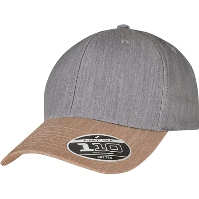 Flexfit - 110 Melange Mix Snapback Pet - Grijs