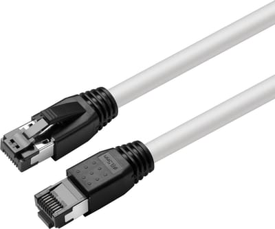 Microconnect MC-SFTP803W netwerkkabel Wit 3 m Cat8.1 S/FTP (S-STP)