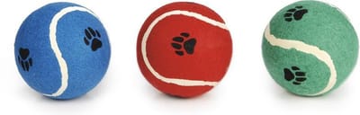 Beeztees Tennisbal - Hondenspeelgoed - Assorti - Dia: 12,5 cm