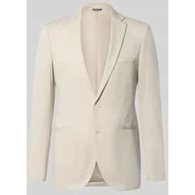Super slim fit 2-knoops colbert met paspelzakken