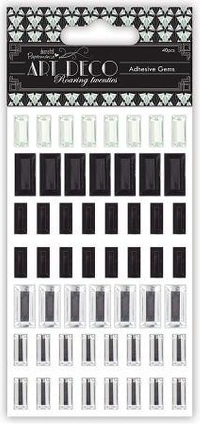 Docrafts Art deco adhesive gems 69 pcs (PMA 351021)